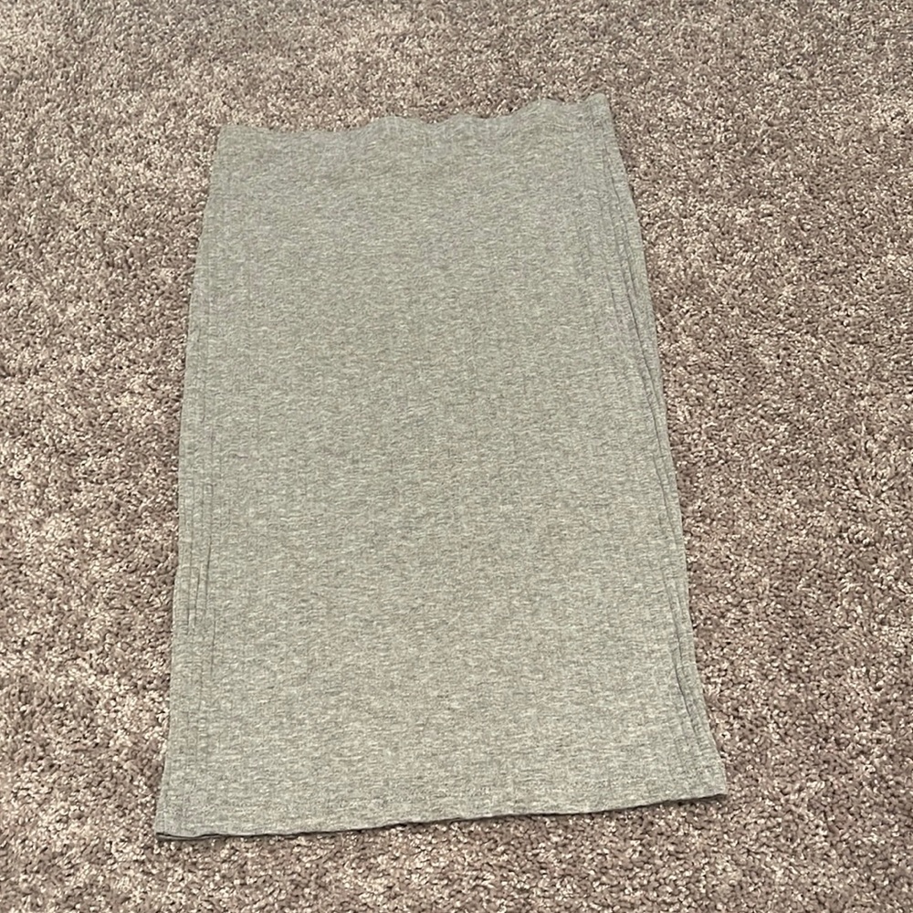 H&M basic ribbed skirt